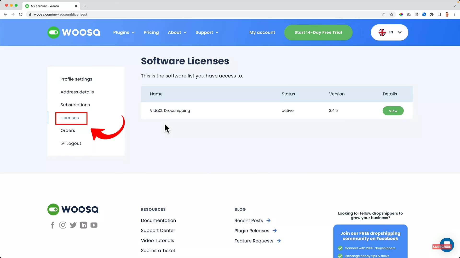 Configure Woosa for your WordPress dropshipping store