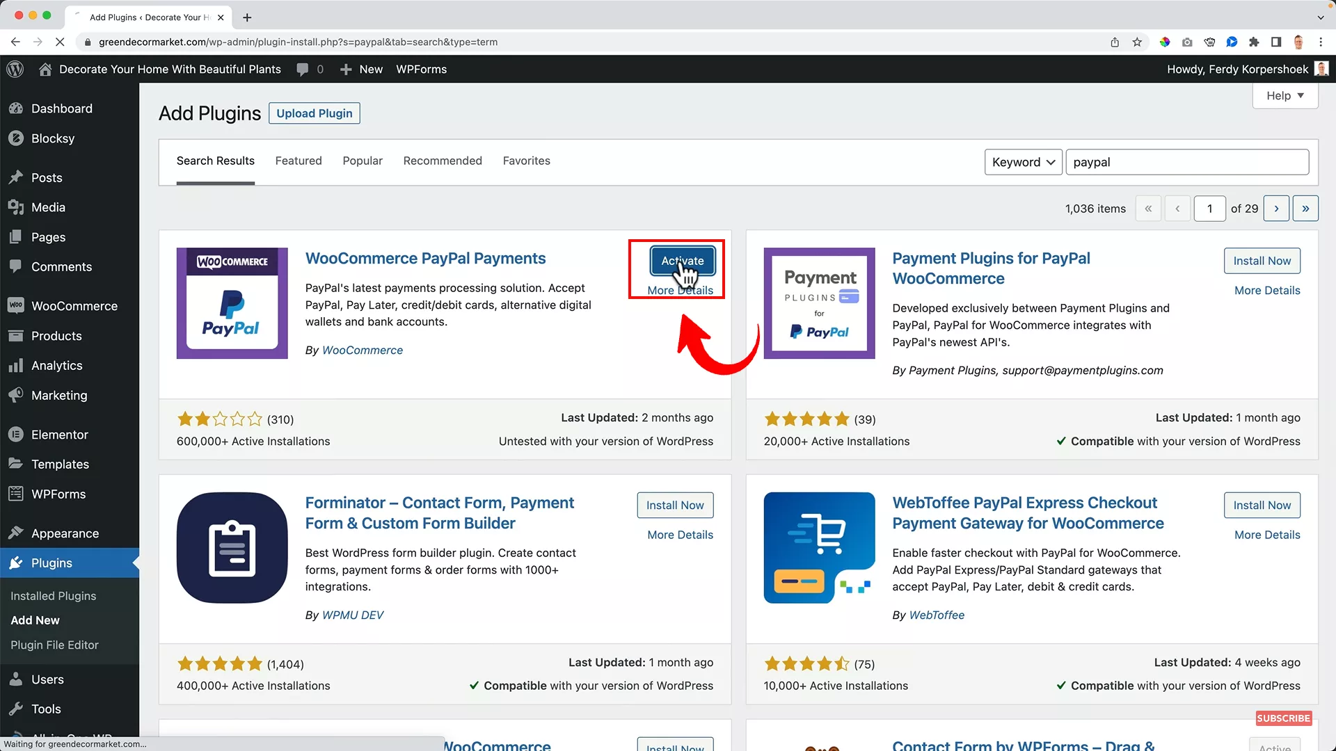 38 5954 Woocommerce Paypal Activate 1