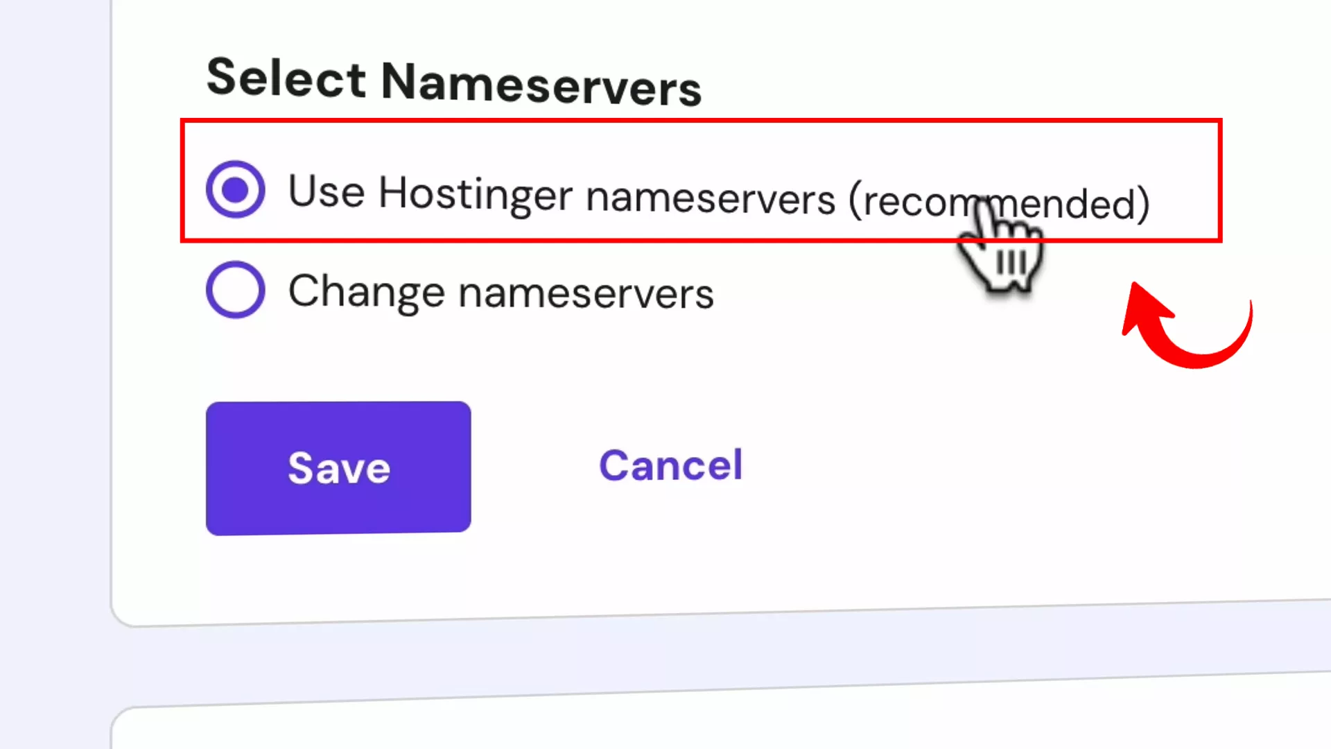 40 4115 Hostinger Nameserver