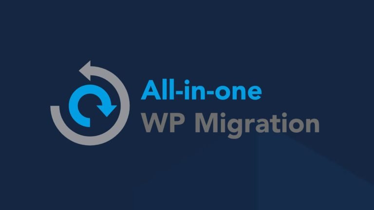 All-in-one WP Migration tool