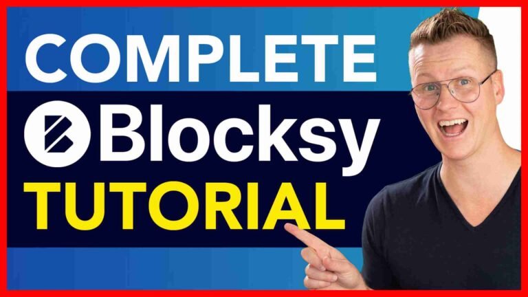 Blocksy tutorial with presenter