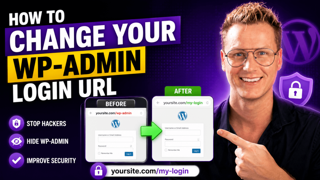 change your wp admin url