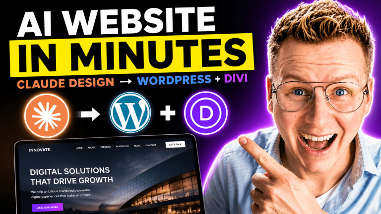 claude design wordpress divi