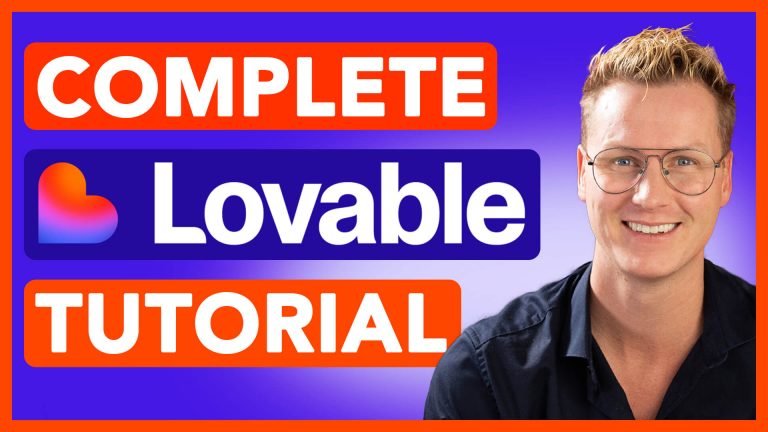 Complete Lovable Tutorial AI Builder