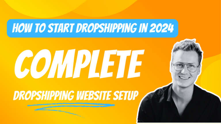 Dropshipping website setup tutorial