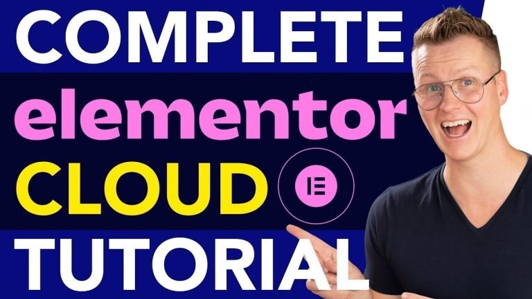 Elementor cloud tutorial guide