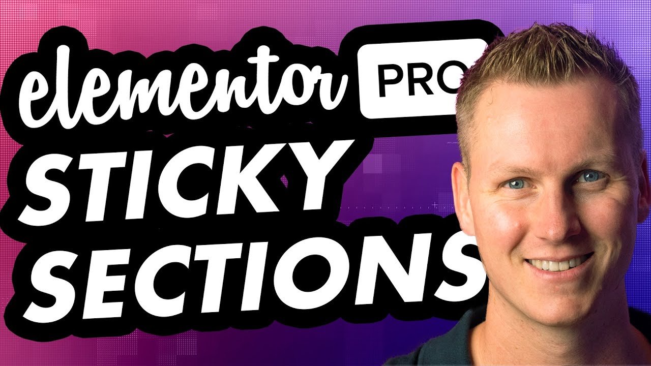Create Sticky Headers In Elementor Pro