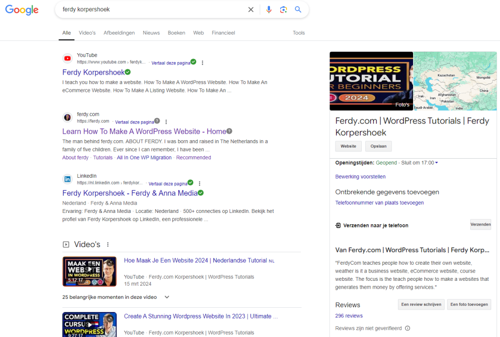 Google SERP