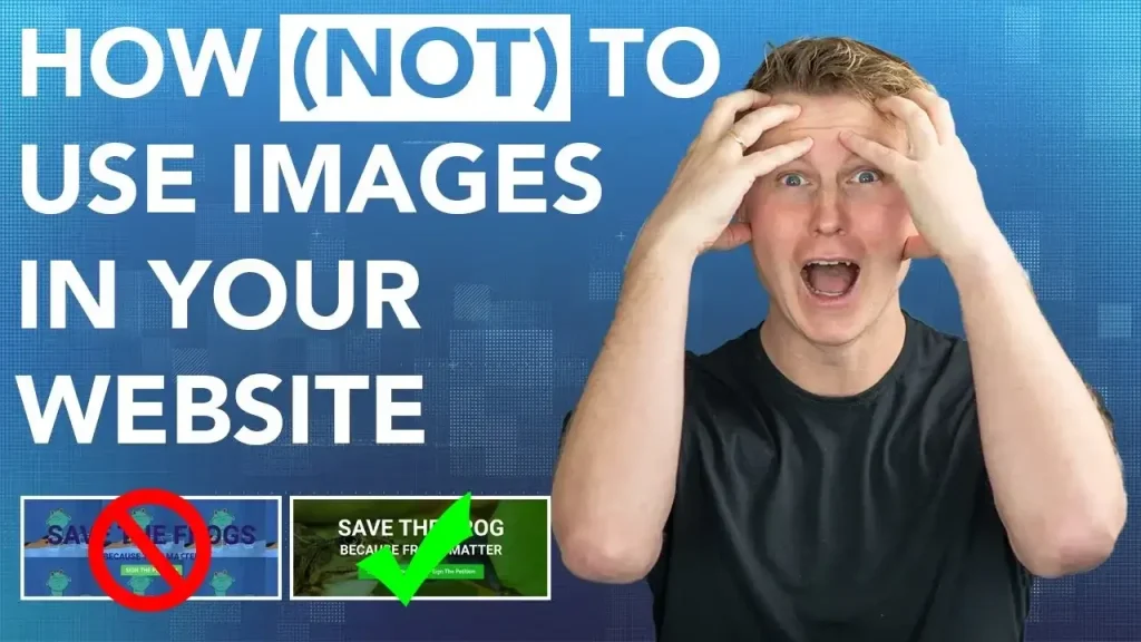 How Not To Use Images On Your Website