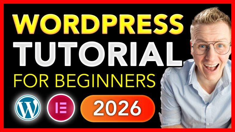 WordPress tutorial for beginners