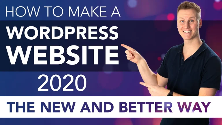 How To Make A WordPress Website