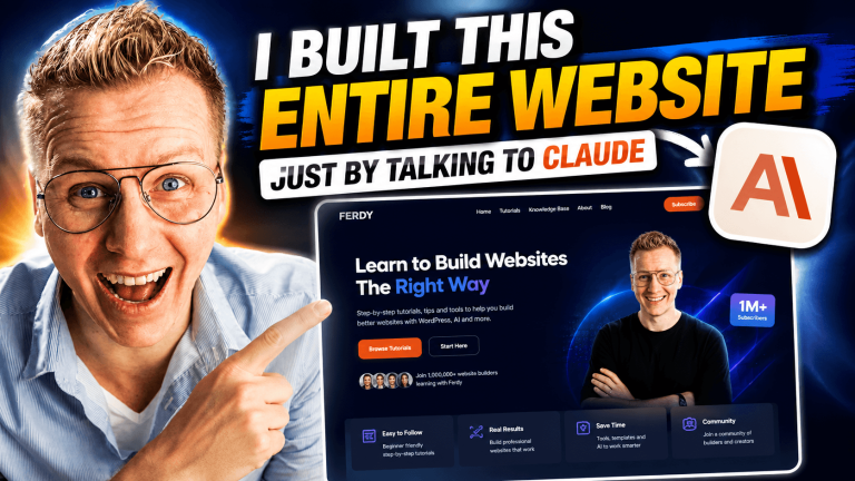 how to build a website with claude complete step by step guide