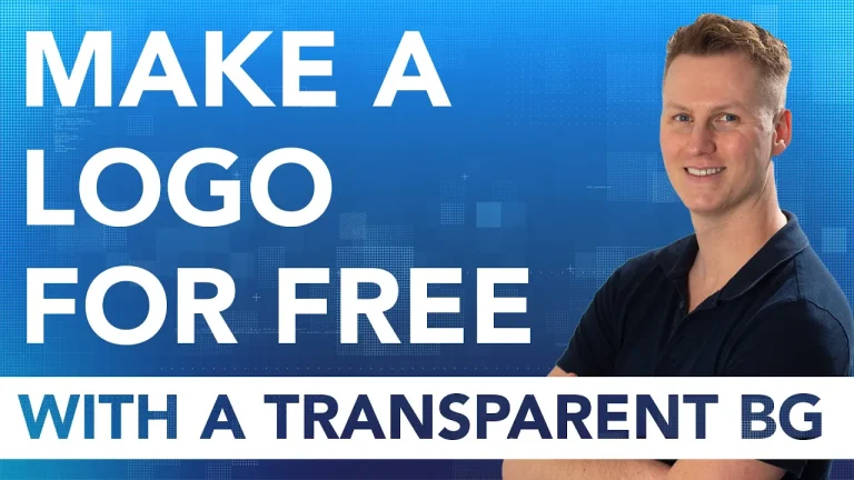 Make logo with transparent background