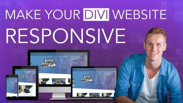 Make Divi website responsive