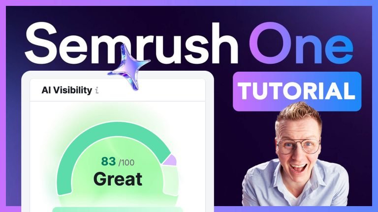 Semrush One Tutorial 768x432