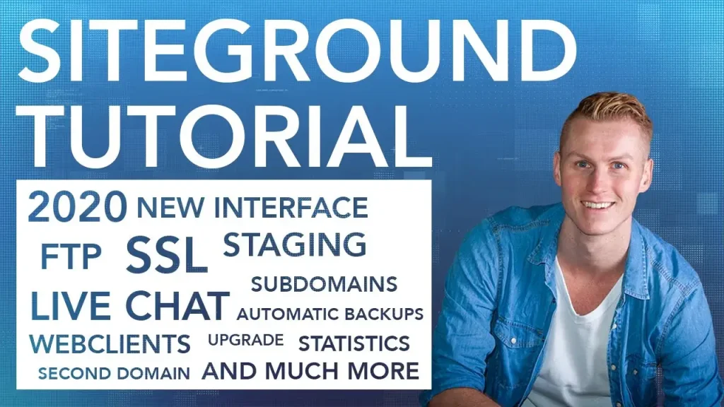 Siteground Web Hosting Tutorial