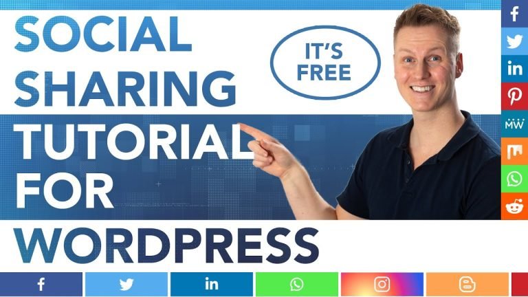 Social Sharing Plugin Tutorial For WordPress