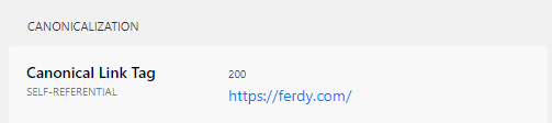 Technical SEO Canonicalization
